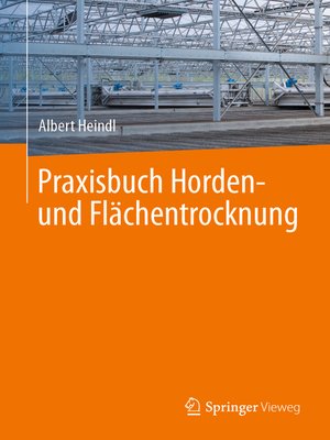 cover image of Praxisbuch Horden- und Flächentrocknung
